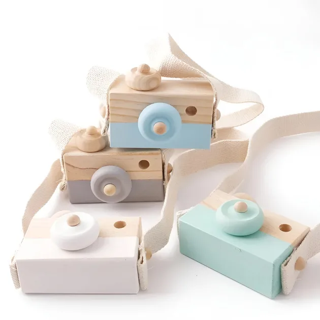 montessori toy, montessori wooden toys, wooden camera toy