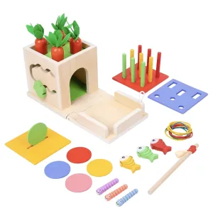 educational toy, busy box, montessori box