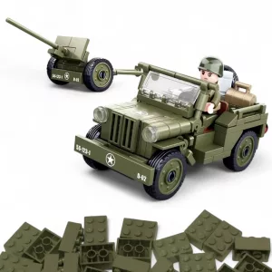 Militärfahrzeug Spielzeugauto Bausteine