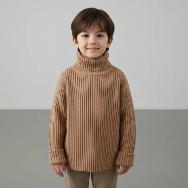 high neck sweater, loose sweater, knitted sweater, chunky knit sweater, oversized knit sweater