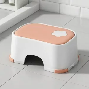 Bathroom Stool, Toilet Stool, Training Stool, Non-Slip Toilet Stool