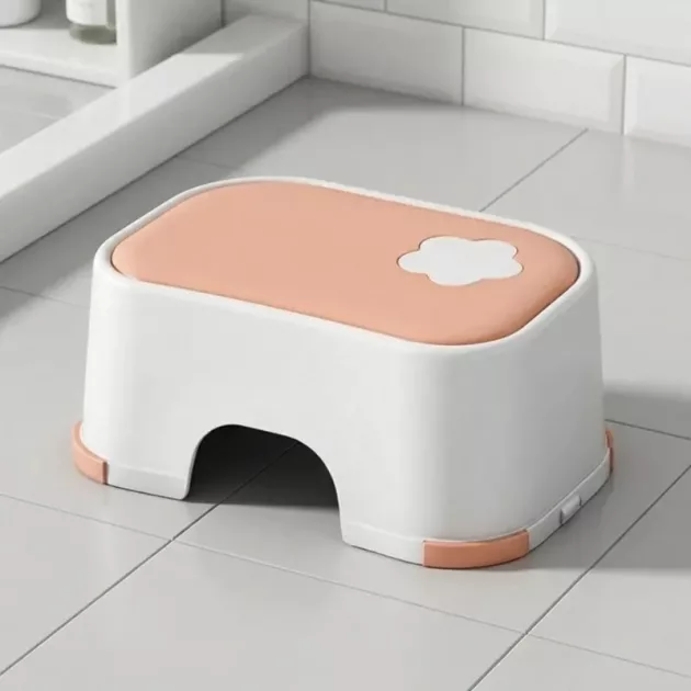 Bathroom Stool, Toilet Stool, Training Stool, Non-Slip Toilet Stool