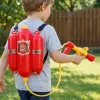 firefighter backpack, firefighter water gun, fireman squirt gun