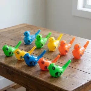10-teilige farbige Vogel-Pfeifen-Set für Kinder